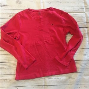 Tommy pink long sleeve